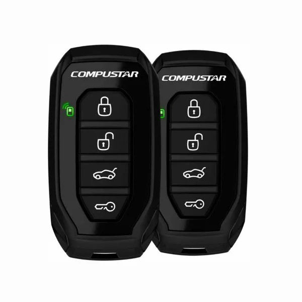 Compustar RF-1WG15-AP 1-Way Rf Kit Transmitter, 2-4-Button Remotes 2000 Feet Range